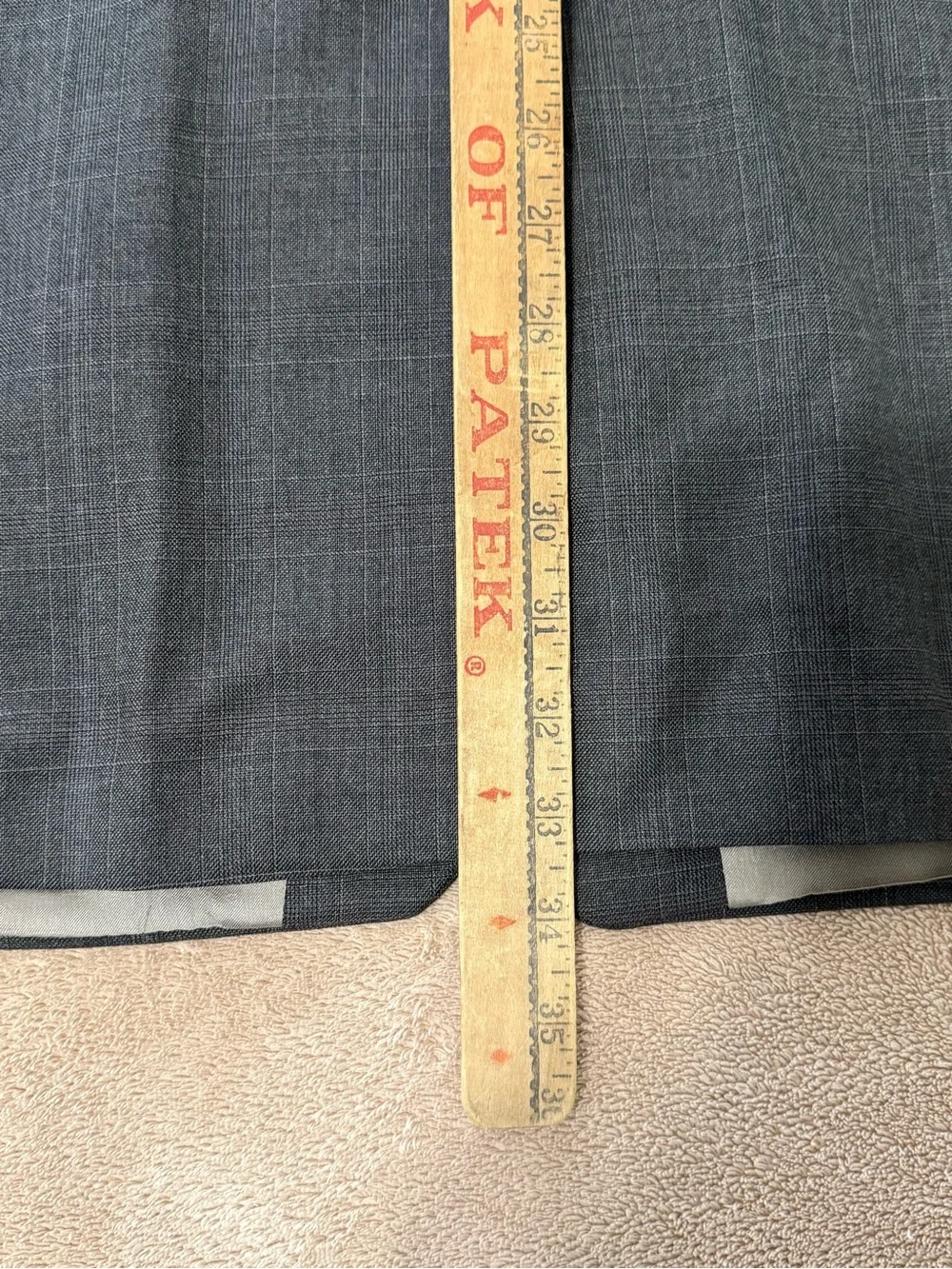 Chaps Ralph Lauren Brown Men's Blazer Sport Coat 46T 100% Wool Made In Canada